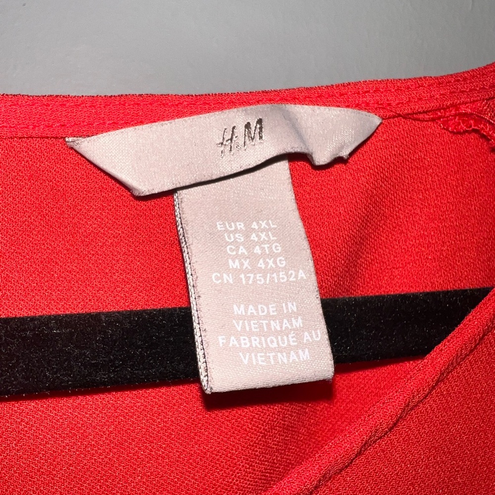 H&M Bold Red Top - Picture 7 of 9